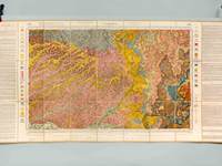 Cahors. Carte topographique de l'Etat-Major. Carte géologique détaillée