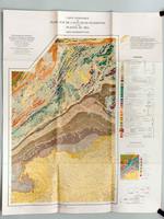 Carte géologique du Flanc Sud de l'Anti-Atlas occidental et des Plaines du Dra. Akka - Tafagount - Tata