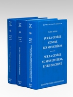 Oeuvres de Saint Augustin. Tome 48 - 49 - 50 Septième Série : Exégèse (3 Volumes) 48 : La Genèse au sens littéral en douze livres (I-VII). De Genesi ad litteram Libri duodecim ; 49 : La Genèse au sens litt&