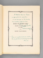 Beethoven. Drame en trois actes en vers [ Edition originale - Livre dédicacé par l'auteur - Avec une L.A.S. de l'auteur ]