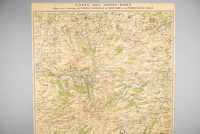 Carte des Monts Dore - éditée sous le patronnage du Syndicat d'initiative du Mont Dore et du Touring-Club de France. EchellE 1: 40 000