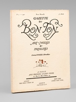 Gazette du Bon Ton. Art - Modes & Frivolités. Année 1920 - 3e Année - Numéro 7 - Revue Mensuelle [ Avec 5 planches en couleurs sur 11 ]