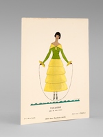 Vinaigre. Robe de Paul Poiret (Planche 53 - Gazette du Bon Ton. Art - Modes & Frivolités. Année 1924 - Numéro 10)