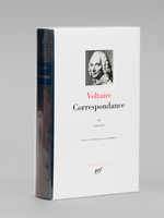 Correspondance III (janvier 1749 - décembre 1753). Edition Théodore Bestermann.