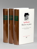 Oeuvres en prose (3 tomes, complet) : Tome I ; Tome II ; Tome III