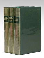 Oeuvres (3 tomes, complet) : tome I ; Tome II ; Tome III