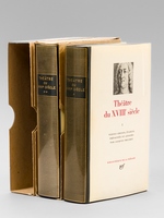 Théâtre du XVIIIe siècle (2 Tomes - Complet) Tome I : Hamilton, Le Sage, Prévost ; Tome II : Crébillon Fils, Duclos, Cazotte, Vivant Denon, Louvet, Bernardin de Saint-Pierre, Sade, Sénac de Meilhan