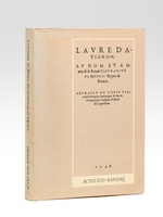 Laure d'Avignon. Au nom et Adveue de la Royen Catharine de Medicis Royne de France. Extraict du Poete Florentin Françoys Pétrarque : Et mis en Françoys par Vaisquin Philieul de Carpentras [Laure d'Avigon de Vasquin Philieul ]
