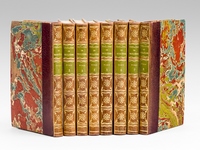 Théatre Complet de J.-B. Poquelin de Molière publié par D. Jouaust en huit volumes, avec la préface de 1682 annotée par G. Monval (8 Tomes - Complet)