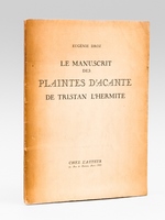Le Manuscrit des Plaintes d'Acanthe de Tristan L'Hermitte