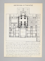 L'Escorial [ San Lorenzo et le Palais de l'Escurial - Dossier manuscrit d'un élève architecte de 1ère classe de l'ERAB (Ecole Régionale d'Architecture de Bordeaux) en 1961 ]