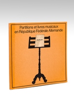 Partitions et livres musicaux en République Fédérale Allemande.