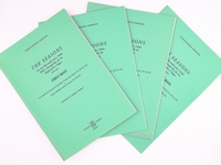The Seasons for two Bass-violls and a Treble with a through-Bass for the Harpsicord or Organ XVIIe siècle [ 18th Century - Set of 4 books ] First Bass ; Second Bass ; Treble Part ; Through Bass - Fac-similé des manuscrits de Bruxelles, Cons