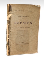 Poésies. Notice de Paterne Berrichon