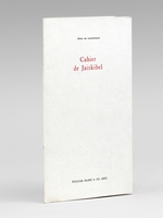 Cahier de Jaizkibel [ Edition originale - Livre dédicacé par l'auteur ]