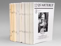 Lute Society of America, Inc. Quarterly - LSA Quarterly 79 [ Set of 73 issues of this quarterly journal, from no. XXV/2-3 (May/August 1990) to XLVI/2 (Summer 2011), representing 21 complete years, minus 4 issues. ] ensemble de 73 numéros de cette