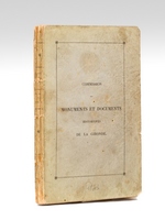 Commission des Monuments et Documents Historiques de la Gironde. Rapport présenté à Monsieur le Baron Sers. Préfet de la Gironde, le 21 août 1841 [ Edition originale ]
