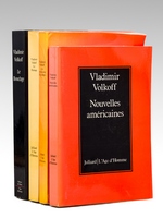 [ Lot de 4 livres de fiction dédicacés ] Nouvelles américaines ; Le professeur d'histoire ; Le montage ; Le bouclage