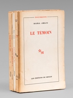 [ Lot de 5 ouvrages indépendantistes sur la Guerre d'Algérie ] Djamal Amrani : Le Témoin ; Germaine Tillion : L'Algérie en 1957 ; Henri Alleg : La Question ; Pierre Vidal-Naquet : L'Affaire Audin. Préface de Laurent Schw