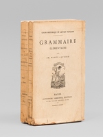 Cours Historique de langue française. Grammaire Elémentaire [ On joint : ] Grammaire Historique
