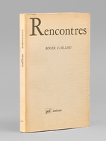 Rencontres [ Livre dédicacé par l'auteur à Maurice Druon ]