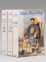 [ Lot de 3 livres sur la rencontre de la Chine et de l'Occident, dédicacés par l'auteur à Maurice Druon : ] L'Empire immobile où le Choc des Mondes - Un Choc de Culture Tome I : La Vision des Chinois ; Un Choc de Culture Tome I