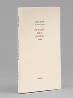 En marge d'un Mauriac [ Livre dédicacé par l'auteur à Maurice Druon ]