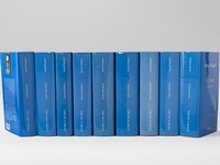 Oeuvres (Tomes 1 &agrave; 9 ) [ 8 des 9 volumes d&eacute;dicac&eacute;s par l'auteur &agrave; Maurice Druon ] Tome 1 : R&eacute;cits d'outre-temps - La Pyramide - Qui a ramen&eacute; Doruntine ? - Le Pont aux trois arches - La Grande Muraille ; Tome 2 : L