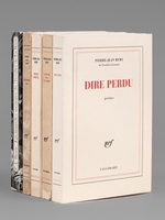 [ Lot de 5 ouvrages d&eacute;dicac&eacute;s par l'auteur &agrave; Maurice Druon : ] La Figure dans la Pierre - Dire Perdu - Retour d'H&eacute;l&egrave;ne - Une Mort Sale - Les nouvelles aventures du chevalier de La Barre