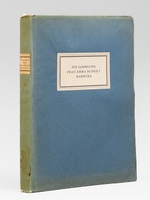 Die Sammlung Frau Emma Budge Hamburg, Versteigerung am 27., 28. und 29. September 1937 [ copy with hammer prices ]