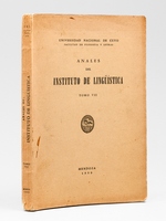 El mobiliario popular en los paises romanicos. Tome B [ Los Asientos ] Con 28 l&aacute;minas y 9 fotos (Anales del Instituto de Ling&uuml;&iacute;stica. Tomo VII)