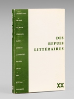 Situation et avenir des revues litt&eacute;raires. Festival international du livre, Nice 5 et 6 mai 1975 ; Colloque public organis&eacute; par le Centre National des Lettres, le Centre du XX&deg; si&egrave;cle de l'Universit&eacute; de Nice, le Centre d'I