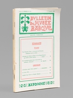 Bulletin du Mus&eacute;e Basque (Ann&eacute;e 1969 compl&egrave;te : 1er trimestre, 2e trimestre, 3e trimestre, 4e trimestre)