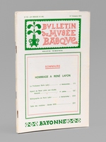La Langue Basque (Bulletin du Mus&eacute;e Basque 2e trimestre 1973) ; Hommage &agrave; Ren&eacute; Lafon ((Bulletin du Mus&eacute;e Basque 4e trimestre 1975)