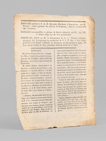 Discours adress&eacute; &agrave; S.A.R. Madame, Duchesse d'Angoul&ecirc;me, par M. Des&egrave;ze, vicaire-g&eacute;n&eacute;ral du dioc&egrave;se de Bordeaux, dans la communaut&eacute; des Ursulines. Paroles remarquables et pleines de bont&eacute;s adress
