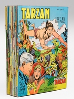 Tarzan. Tout en couleurs [ Lot de 21 num&eacute;ros - Num&eacute;ros 54, 54, 55, 56, 57, 58, 59, 60, 62, 63, 64, 65, 66, 67, 68, 69, 70, 76, 77, 80, 82 ]