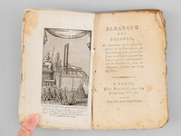 Almanach des Prisons [ Edition originale ] Ou anecdotes sur le r&eacute;gime int&eacute;rieur de la Conciergerie, du Luxembourg, ect., et sur diff&eacute;rens prisonniers qui ont habit&eacute; ces maisons, sous la tyrannie de Robespierre, avec les chanson