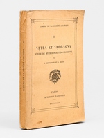 Vrtra et Vroragna. Etude de mythologie indo-iranienne.