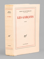 Les Gar&ccedil;ons [ Edition originale - Exemplaire sur Hollande ]