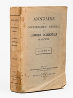 Annuaire du Gouvernement g&eacute;n&eacute;ral de l'Afrique occidentale fran&ccedil;aise. Ann&eacute;e 1922