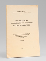 Les subdivisions du Pal&eacute;olithique sup&eacute;rieur et leur signification. Congr&egrave;s international d'anthropologie et d'arch&eacute;ologie pr&eacute;historiques. Compte rendu de la XIVe session, Gen&egrave;ve, 1912.