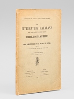 La litt&eacute;rature Catalane en Roussillon (1600-1800). Bibliographie [ Edition originale ]