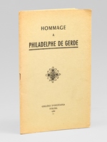 Hommage &agrave; Philadelphe de Gerde