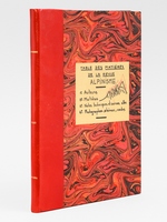 Table des Mati&egrave;res de la revue 'Alpinisme' 1926-1954 (2 Tomes - Complet) [ Edition originale ]