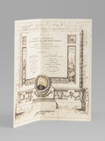 Menu de l'Association amicale des anciens &eacute;l&egrave;ves de Saint-Joseph [ P&eacute;rigueux ] Banquet du 31 mai 1913 Cinquantenaire sacerdotal de Mr le chanoine Bruzat Fondateur du coll&egrave;ge.