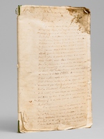 [ Manuscrit autographe : ] M&eacute;moires du Chevalier L&eacute;ger Truti&eacute; de Vaucresson [Souvenirs autobiographiques autographes et in&eacute;dits retra&ccedil;ant le destin du jeune L&eacute;ger Truti&eacute; de Vaucresson, jeune noble de 15 ans