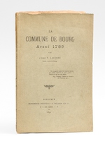 La commune de Bourg avant 1789