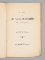 Etude sur les fl&egrave;ches empoisonn&eacute;es de l'Indo-Chine