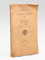 Commentaire de l'Atlas of Colorado (1877)