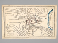 Croquis de Fez. Echelle de 1/50.000
